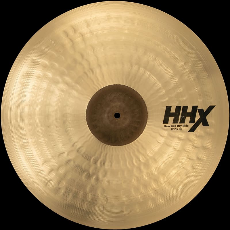 Sabian HHX 21" Raw Bell Dry Ride Natural Finish image 1