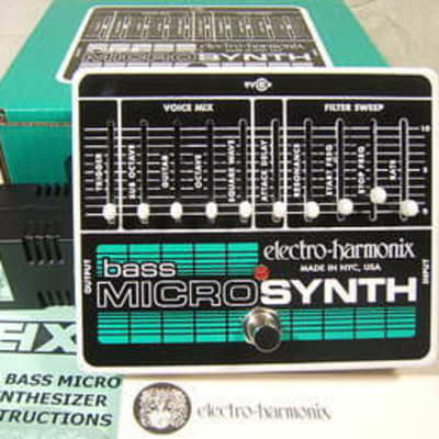 Electro-Harmonix Bass Microsynth Synthesizer pedal image 6