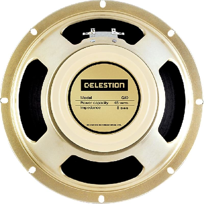 Celestion G10 Creamback 10" 45-Watt 8ohm Replacement Speaker image 1