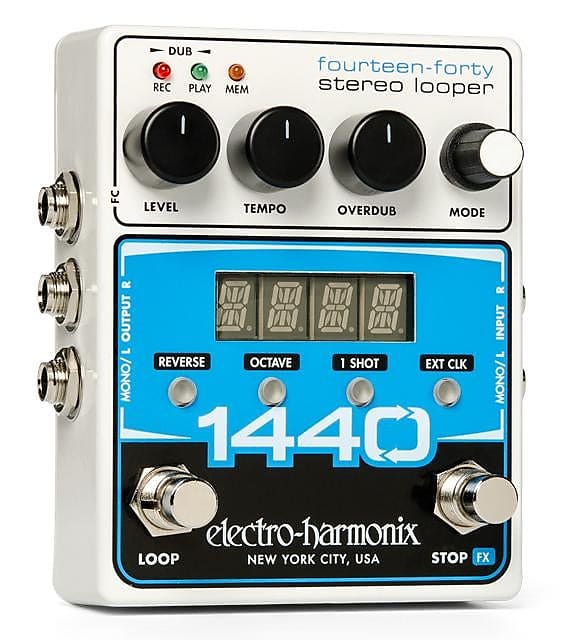 Electro-Harmonix 1440 Stereo Looper Guitar Effect Pedal image 1