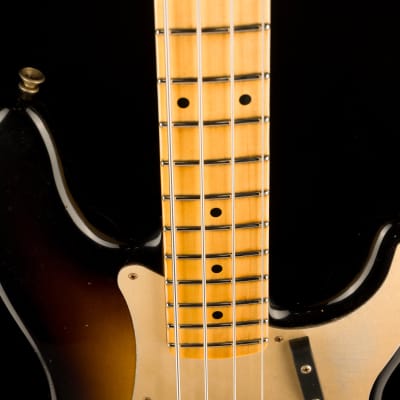 Fender Custom Shop '57 Precision Bass Journeyman Relic Wide-Fade 2 Tone Sunburst image 3
