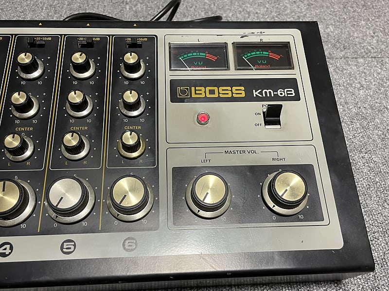 Boss KM-6B Vintage 6-Channel Mixer | Reverb Sweden