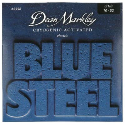 Dean Markley 25583PK Blue Light Top Heavy BTM, 10-52   3-Pack image 1