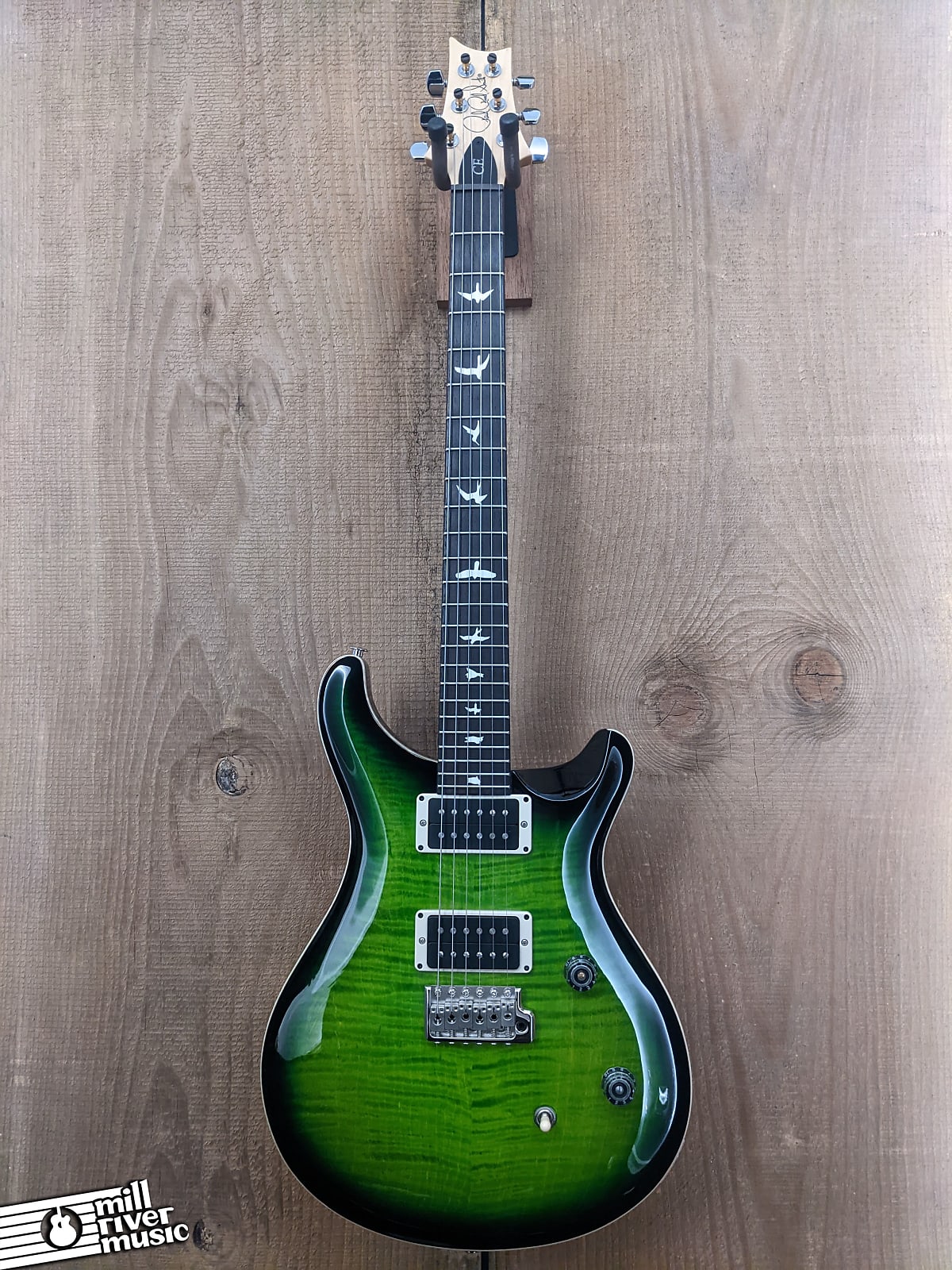 Paul Reed Smith PRS CE 24 Electric Guitar Eriza Verde Black Burst w/Gigbag