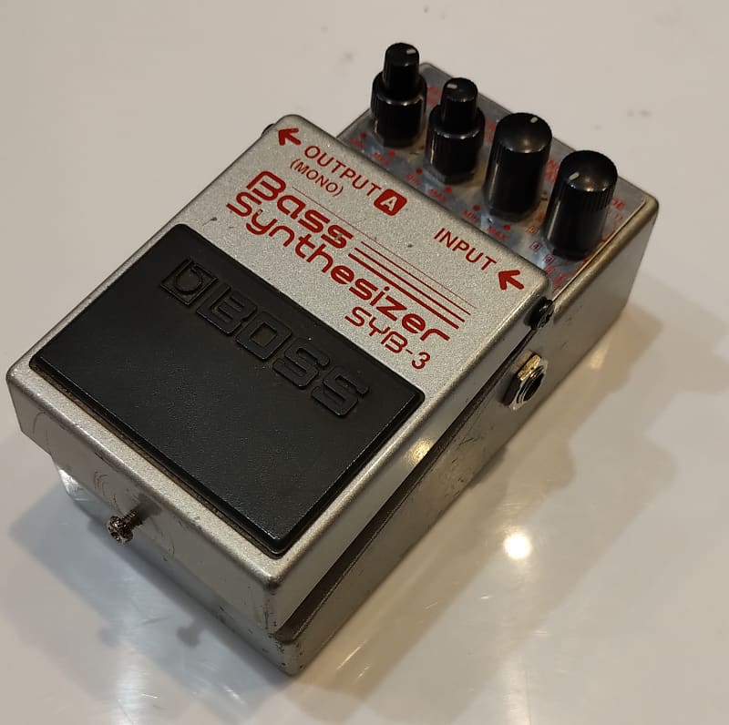 Boss SYB-3 Bass Synthesizer (Pink or Dark Gray Label) 1996