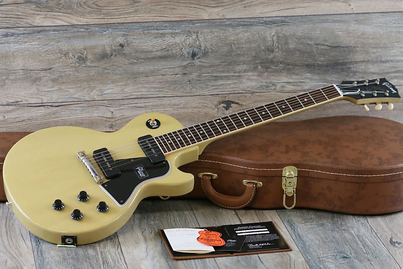 Sold - 2019 Gibson Les Paul Special Custom Shop 57' Reissue TV Yellow VOS  $2700 | The Gear Page