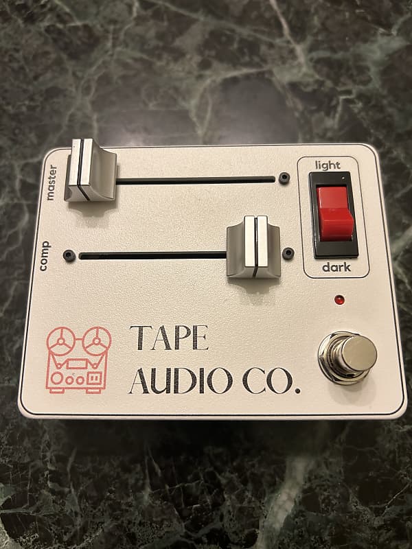 Tape Audio Co. One (Fuzz) 2023 White (Black & Red Rocker) Reverb