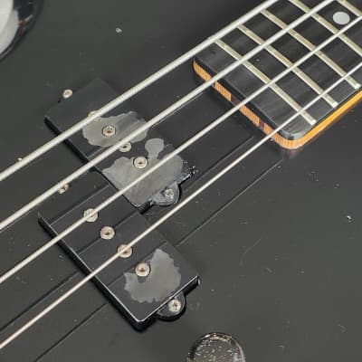 1989 BC Rich Japan NJ Series MB-857 Mockingbird Bass (Black) image 4