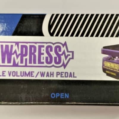 Hotone Vow Press Switchable Volume/Wah 2010s - Purple NEW image 4