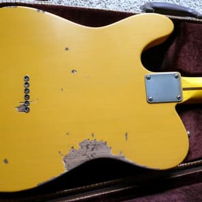 New 2018 Bill Nash E-57 esquire guitar Lollar Ash body solid maple neck.   7 lbs 1 oz image 8