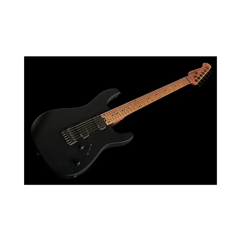 Harley Benton Fusion-III EMG HT Roasted SBK Matte Black | Reverb