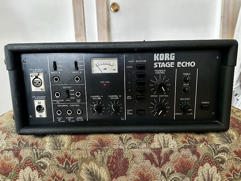 KORG SE-500 テープエコーエフェクター Tape delay, tape modulation and tape loops with the Korg SE