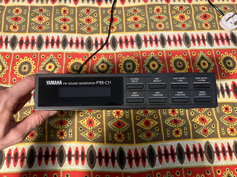 DTM・DAW YAMAHA FB-01 FM SOUND GENETATOR DEMO] Yamaha FB-01 FM Sound Module - YouTube