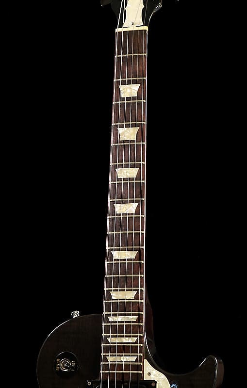 Burny Made in Japan LG-75JP Joe Perry Les Paul Transparent