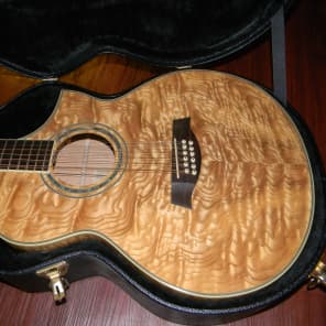 Ibanez EW2012ASENT 12-String Exotic Wood Acoustic-Electric Guitar Gloss Natural w/ EW Series Case 20 image 2