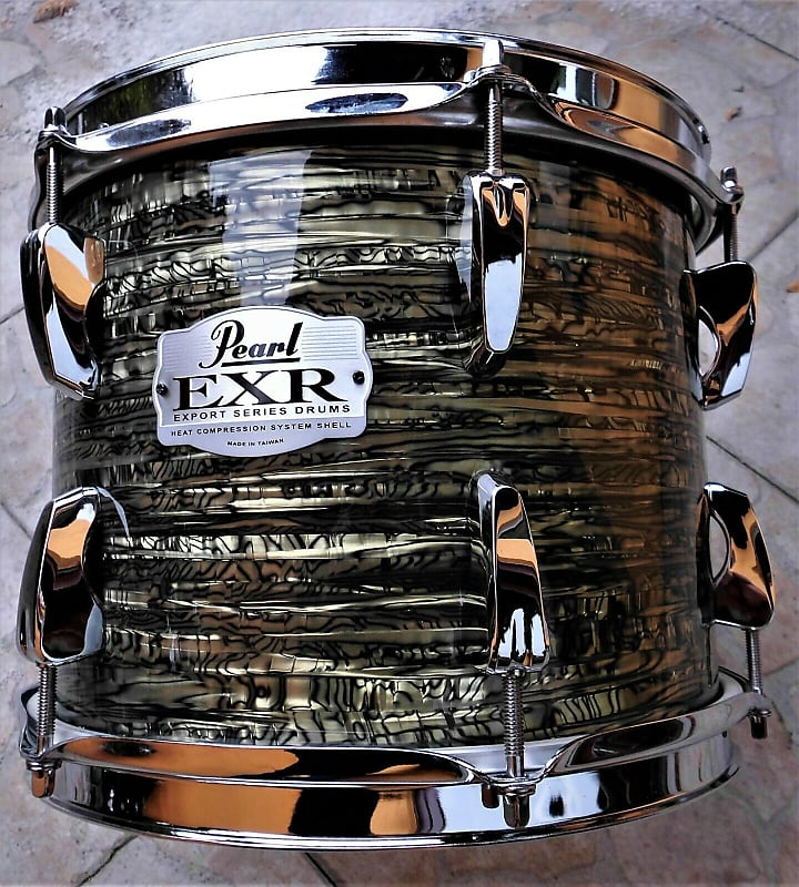 Pearl "EXR" Tom 10" x 8" Strata Black Reverb