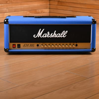 Marshall JCM900 4100 Design Store Bright Blue LTD image 1