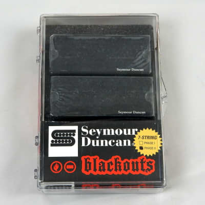 Seymour Duncan 11106-38 7 String Blackout ser Black | Reverb