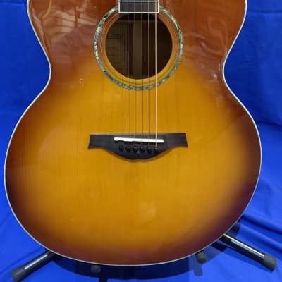 Wood Song JCE-HS-L Jumbo Left-Handed Acoustic Guitar image 1