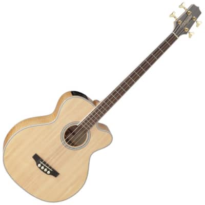 Takamine GB72CE-NAT G-Series Acoustic Electric Bass in Natural Finish image 2