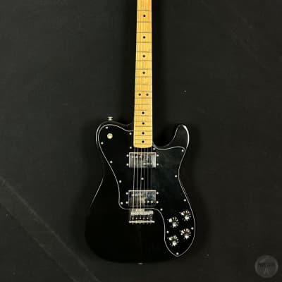 Fender Telecaster Deluxe from 1974 in black finish with original case for sale