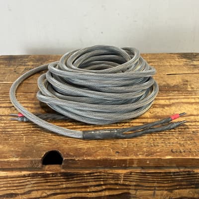 AudioQuest GR8 speaker cable- Metal braid Pair of 50ft image 2