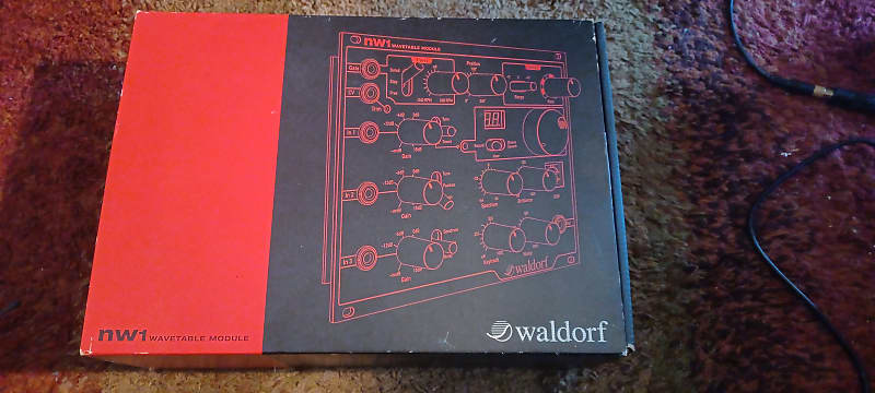 Waldorf NW1 Wavetable Oscillator Module - White | Reverb Waldorf NW1 Wavetable Oscillator Module - White | Reverb