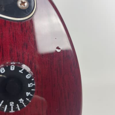 Washburn Idol Series WI-64 Electric Guitar w/ Gig Bag, Transparent Red (USED) image 9