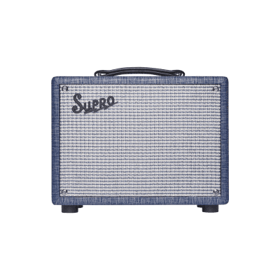 Supro 1605RJ Reverb 5-Watt 1x8 Tube Guitar Combo 2022 Blue Rhino image 2