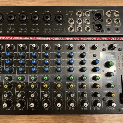 Harbinger LV14 Mixer with USB Audio Interface, FX and Bluetooth Streaming image 1