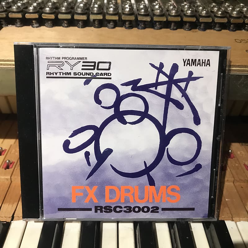 Yamaha RSC3002 "FX Drums" cartridge for the RY30 - 1990's image 1