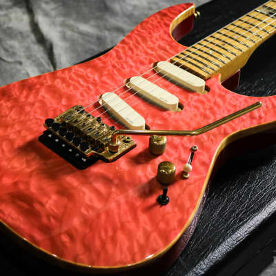 Fernandes LA-240KK (L'Arc-en-Ciel ken Signature MODEL) Red