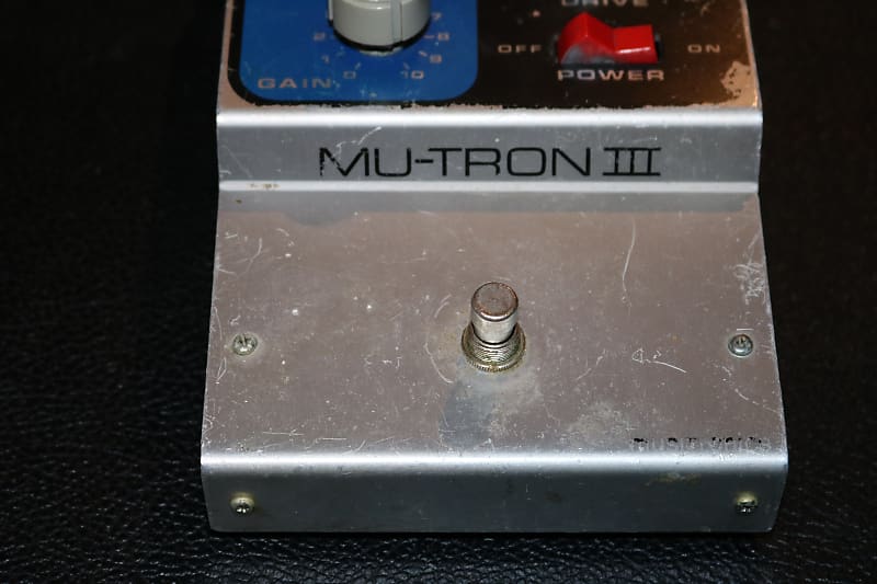70’s MU-TRON III Stompbox Classics: Mu-Tron III – Musitronics Mu-Tron