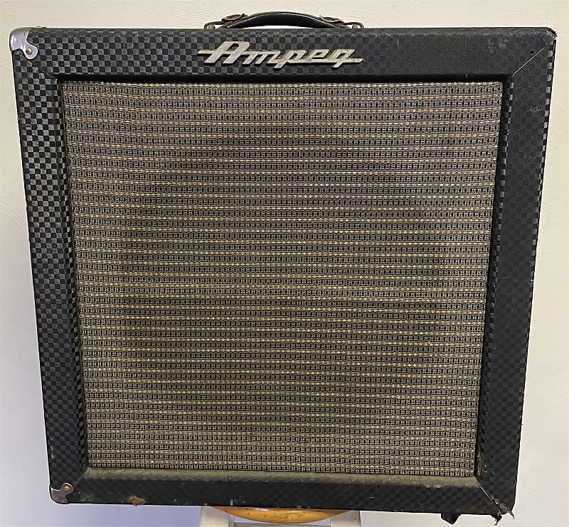 Ampeg B15 Unloaded (No Amplifier) 1964 Blue | Reverb