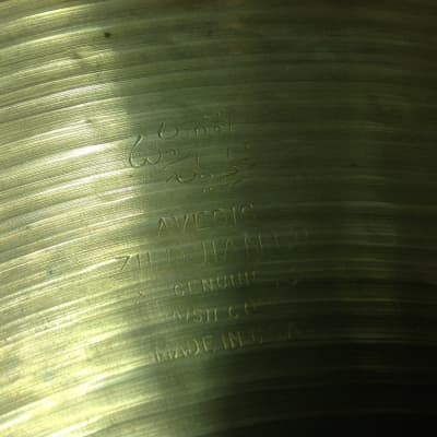 Vintage Zildjian 14" Hi Hat Bottom Only - 1280 Grams image 3