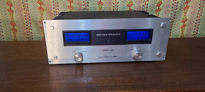 Fully Restored USA-Made Marantz 250 Stereo 125WPC High Bandwidth Power Amplifier! image 1