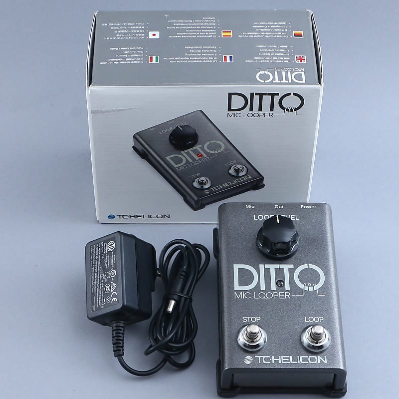 TC Helicon Ditto Mic Looper Vocal Effects Pedal P-20379 | Reverb