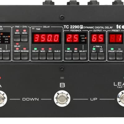 ギター tcelectronic tc2290p TC Electronic | Product | 2290 P DYNAMIC DIGITAL DELAY