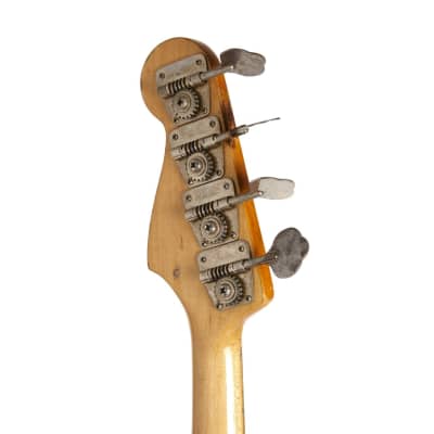 Vintage Fender Precision Bass Custom Color Black 1970 image 6