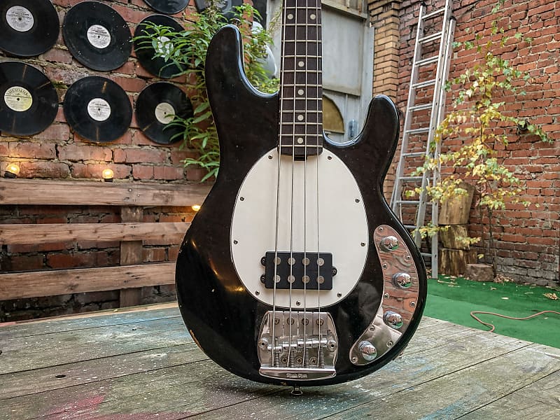 Vintage USA Music man Stingray 1989 Black Ernie Ball | Reverb