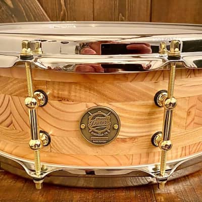 DrumPickers 14x5” Heirloom Classic Snare Drum in Natural Gloss image 1
