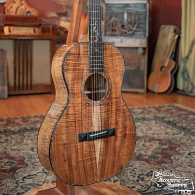 Bedell Limited Edition Fireside Parlor All Koa Acoustic Guitar #3013 image 8
