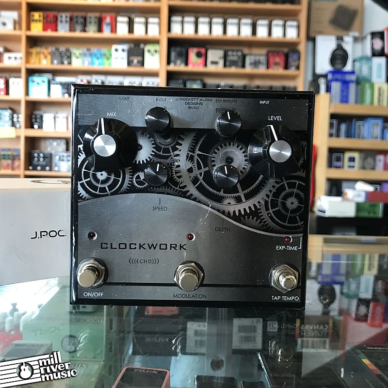 J. Rockett Clockwork Echo Analog Delay Effects Pedal - *Demo Model, Used
