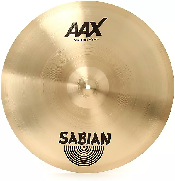 Sabian 20" AAX Studio Ride Cymbal 2002 - 2018 image 1