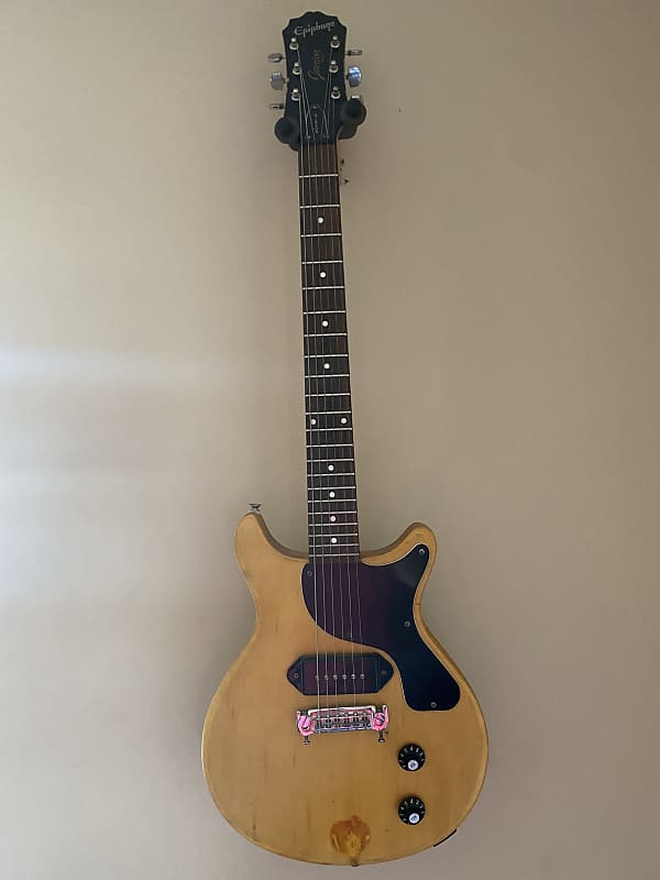 Epiphone Les Paul Junior Double Cutaway - MIJ TV Yellow