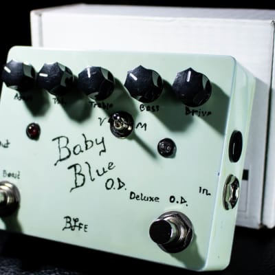 Reverb.com listing, price, conditions, and images for bjfe-baby-blue-overdrive