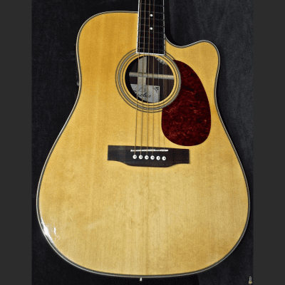 Peerless PD-55CE Acoustic Guitar Blonde NOS #0032 image 3