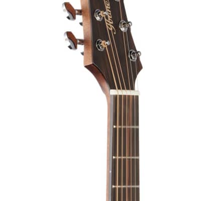 Ibanez Jon Gomm JGM5 Acoustic Electric Guitar with Bag Satin Black image 4