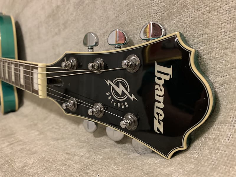 2007 Ibanez Artcore AFS75TD OBL Ocean Blue Faded Green 2007 Ibanez Artcore AFS75TD OBL Ocean Blue Faded Green