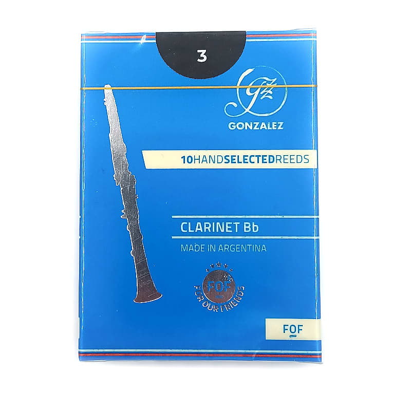 Bb Clarinet Traditional Reeds, Strength 3.0, Box Of 10 | Reverb